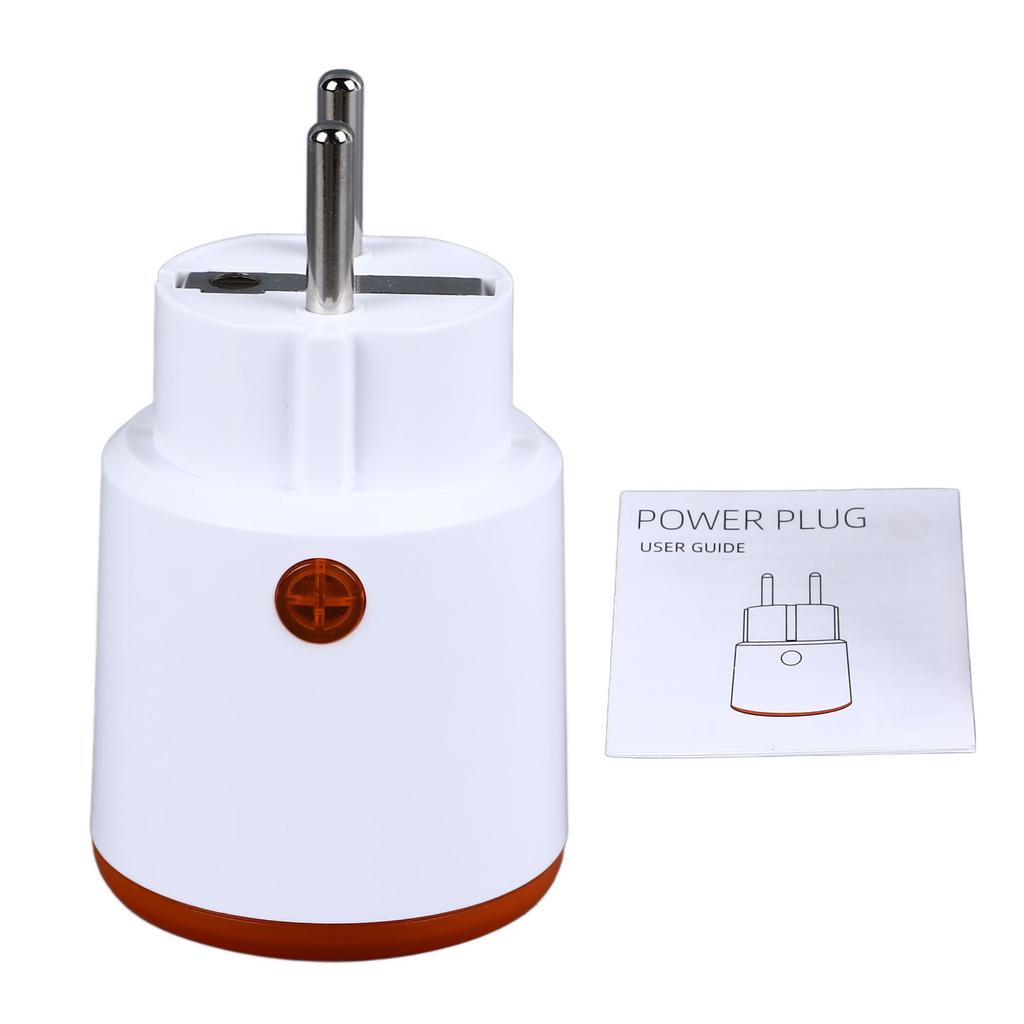 Intelligente Steckdose 16A Multifunktional Sprachsteuerung Mini Smart Plug für ZigBee 3.0 für Zuhause Reisen