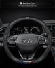 All-Season Anti-Slip Steering Wheel Cover for 16-19 Hyundai Elantra