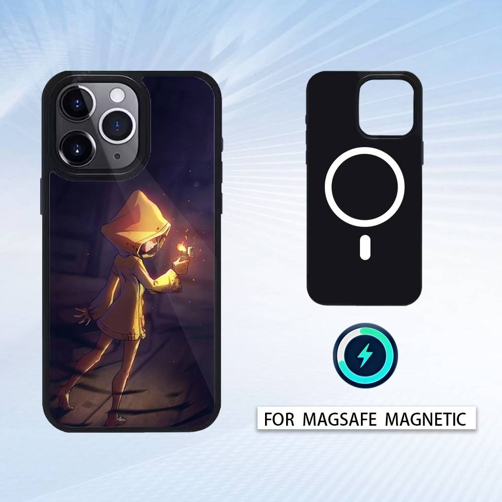 Game L-Little N-Nightmares Phone Case For iPhone17,16,15,14,13,12,Pro,Max,Magnetic For Magsafe Wireless Charging