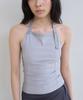 DEARSTALKER Lue Multi Strap Slim Top - Gray