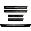 Car Styling Threshold Strip Carbon Fiber Sticker Door Sill Protector Accessories For Renault Clio Megane Logan Duster RS SS1