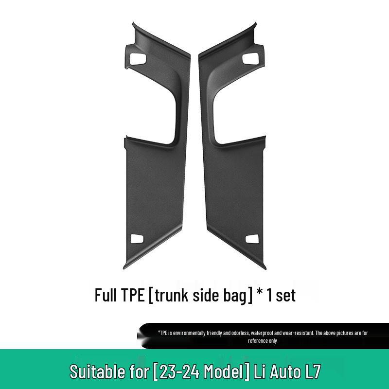Custom Fit 2023-2024 Li Auto L7 Car & Trunk Mats - All TPE Material