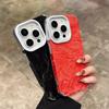 Applicable To IPhone16PRO Velvet Snow Mountain Pattern Mobile Phone Case Apple 15 Creative High End 14 Drop Protection Case