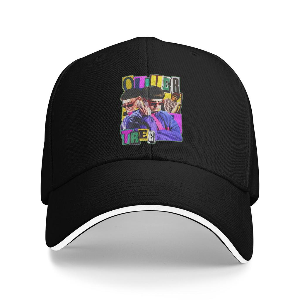 Oliver Tree Rapper Rip Baseball Caps Retro Sandwich Hat Unisex Women Breathable Sun Hat Fishing