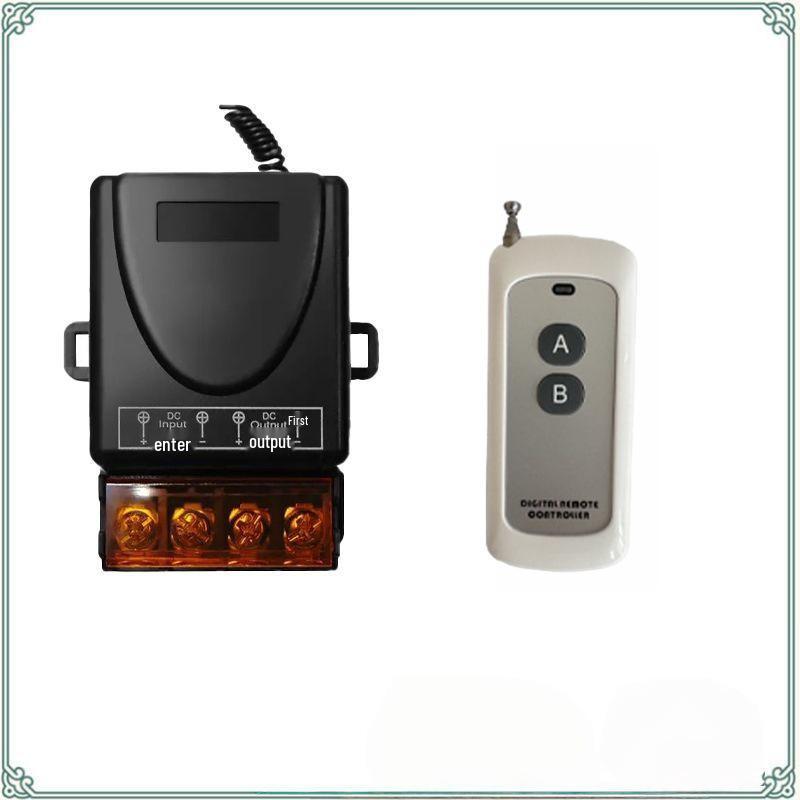 Drahtloser 72V 30A Fernbedienungsschalter für Elektrofahrzeuge und LED-Beleuchtung