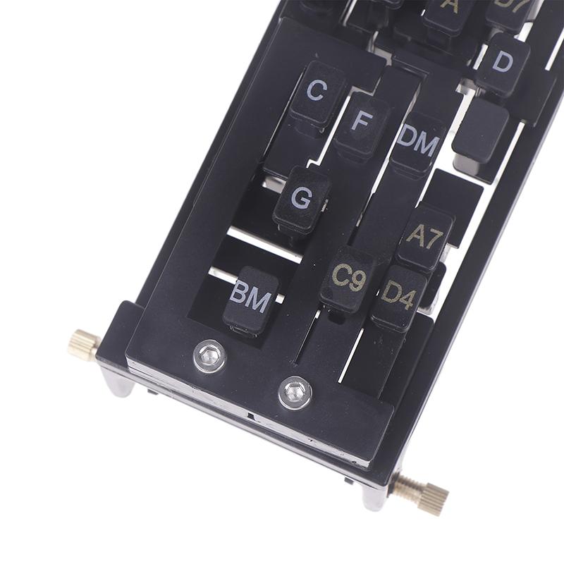 Plastic Guitar Chord Helper One-Touch Chords Presser Guitar Chord Trainer Practice Aid Trainer Assisted Learning For Beginners