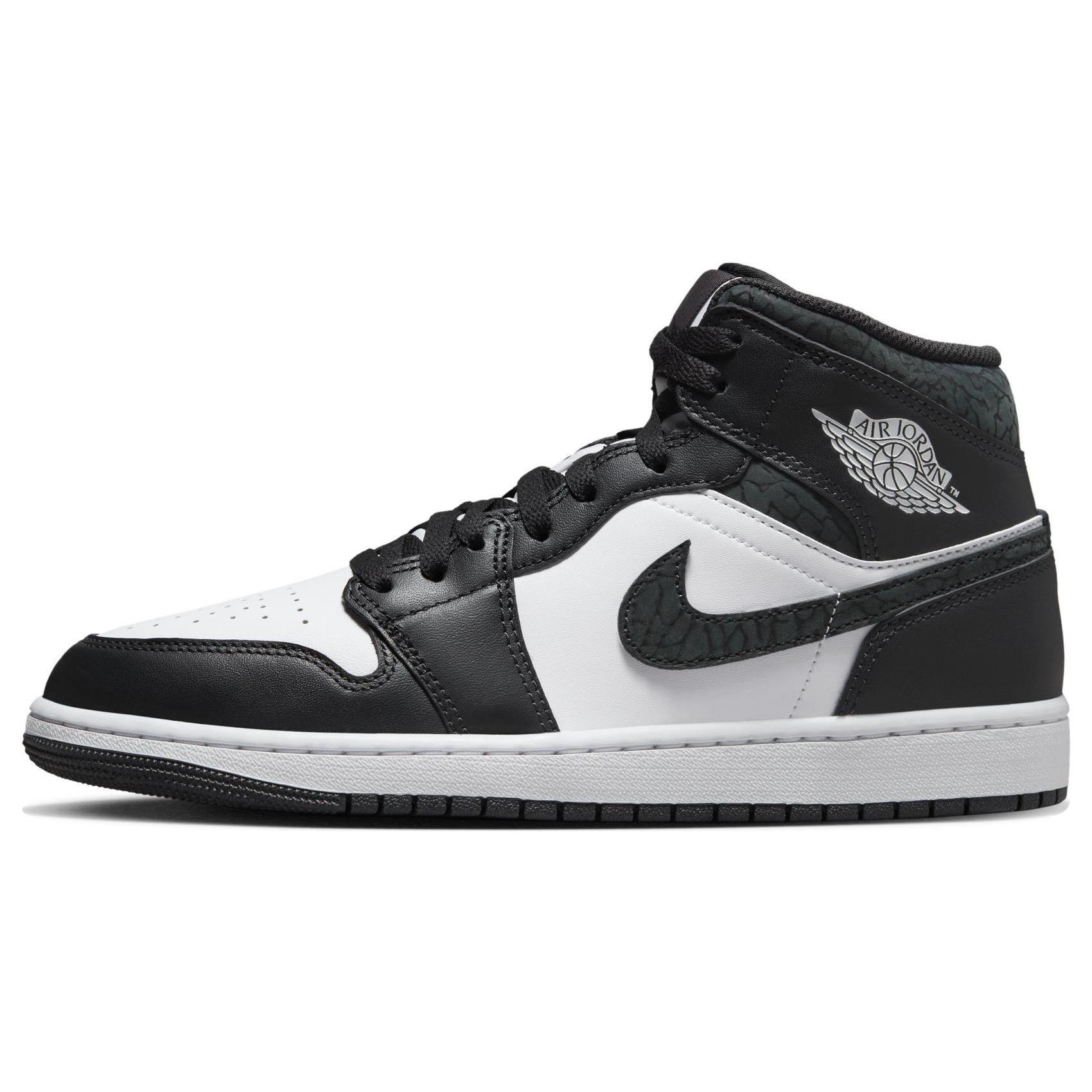 Air Jordan 1 Mid SE Panda Elephant Men s FB9911-001 EU 44