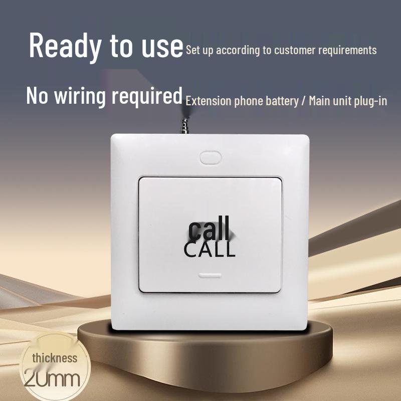Wireless Service Pager for Billiard, Chess, Card Rooms, Tea Houses, Hotels, Nursing Homes, and Hospitals