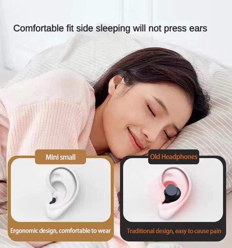 Xiaomi Mini 5.3 wireless bluetooth headset small earbuds sleep work sports invisible headphones HD HIFI bass sound quality earphones