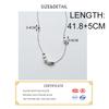 Real 925 Sterling Silver Pearl Bead Pendant Choker Necklace Fashion Women Minimalist Fine Jewelry Bohemia Accessories