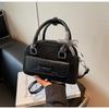 2026  Single Retro Simplicity Bow Decorati Design Crossbody Bags for Women Solid Color Faux Suede Shoulder Bags