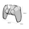 Game Controller Case Transparent Controller Shell Cover Slim Crystal Body Protector Gaming Accessories for Sony Switch Console