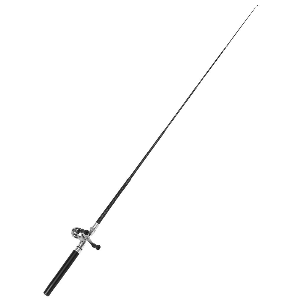 Fishing Rod Reel Combo Pen Portable Telescopic Lightweight Fib glass Fishing Rod Pen for Riv Lake