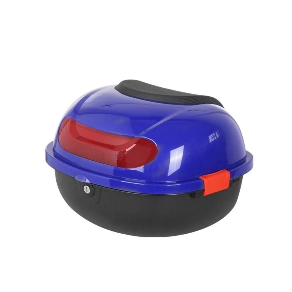 Lockable Motorcycle Trunk Plastic Motorbike Tail Trunk Universal Storage Case  Commuting