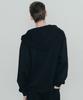 Tailor Cotton Sweat Hoodie Black