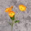 Artificial Flowers Fake Poppy Silk Flowers Long Stem Housewarming Garden Decor Wedding Poppy Flower Wedding Bridal DIY Bouquet