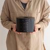 Axis Shaker Tissue Simple Wooden Tissue Black Box, Case, Handmade,