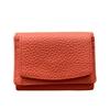 Women's Genuine Leather RFID Wallet & Coin Pouch - Compact Japanese Design