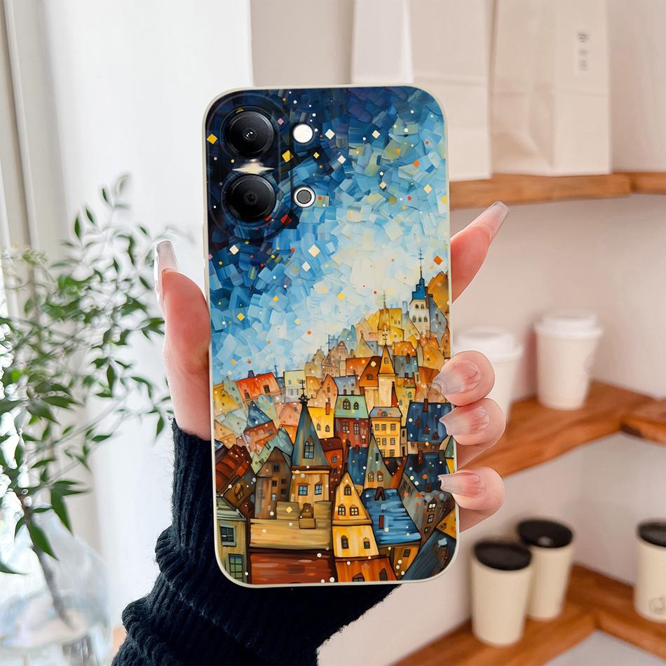 For Vivo Y05 Y11D 4G Phone Case Cute New Design Soft Liquid Silicone Full Protection Anti Drop Bumper For Vivo Y05 / Y11D Funda