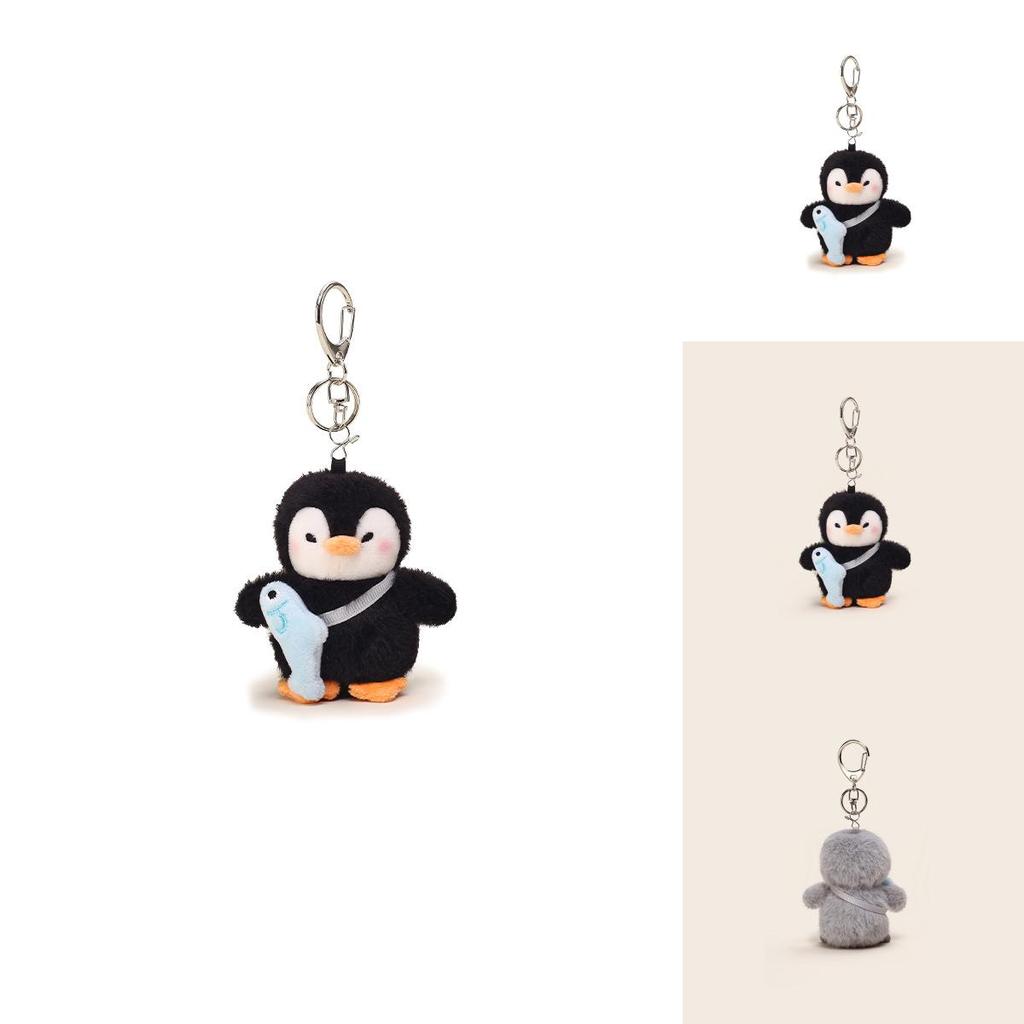 Penguin Plush Keychain Cute Cartoon Keyring Gift For Anime Fans