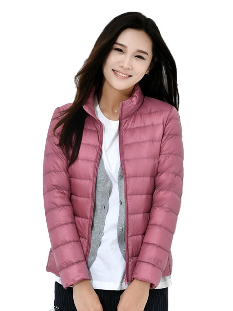 

MUISHUYU Сверхлегкий пуховый легкий водонепроницаемый мешок для хранения YU45 Куртка, Женская, Пальто, Верхняя одежда, Теплая, Водоотталкивающая, Защита, Ветрозащитная, розовый