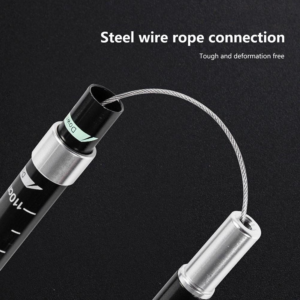 Collapsible Trekking Pole Walking Stick 5 Sections Ultra-light Telescopic Aluminum Alloy Outdoor Hiking Stick