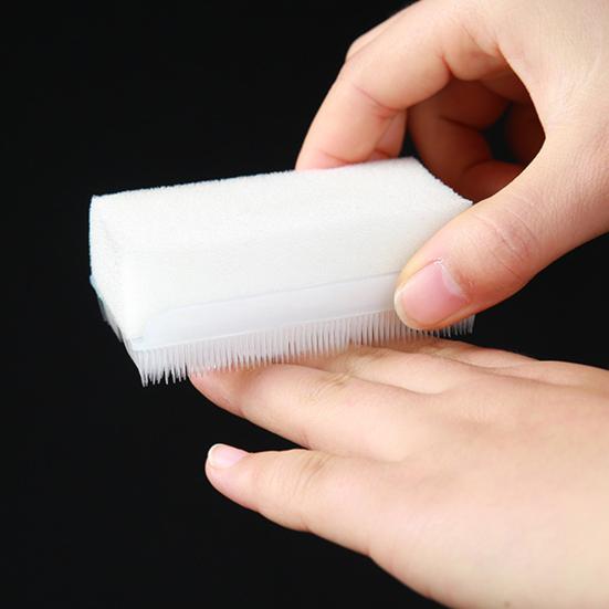 Jednorázový kartáček na nehty Sterilní chirurgický čistící peeling Měkké a husté štětiny Přenosný Odstraňte nečistoty Čištění prstů Salon Spa Manikúra Kartáček na pedikúru