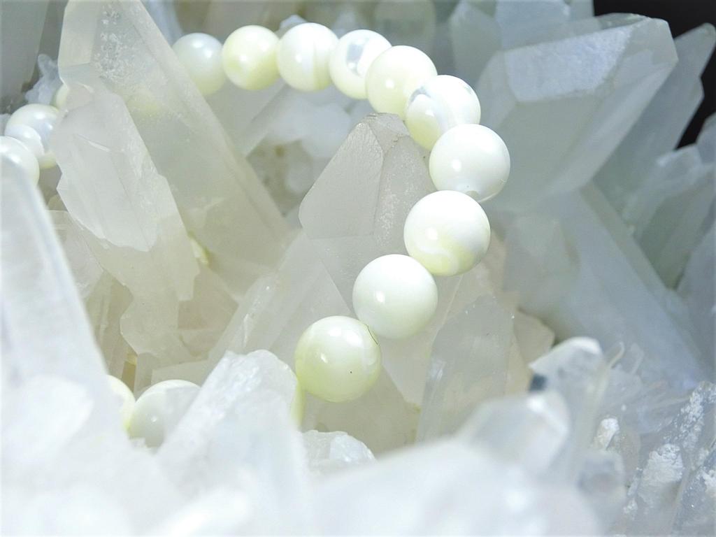 Natural Dormouse Kaanaishi Fertility Power AAA Crushed Size 17cm Size for [Kanaishi Stones, Gemstone] [Childcare Amulet, Amulet] Mother-of-Pearl