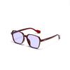 Square Glasses Large Frame Face Covering Versatile Sunglasses Women'S Casual Green Sunglasses Men