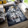 Star Wars Floor Mat Suitable for Dining Room Balcony Game Room Dormitory Anti-slip Rug Anime Office Decor Gift for Festivals