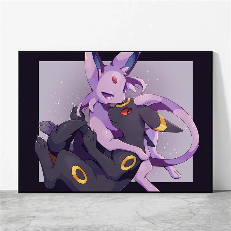 Canvas HD Prints Pokemon Latios Poster Comics Pictures Action Figures Waterproof Wall Art Modern Home Living Room Holiday Gifts