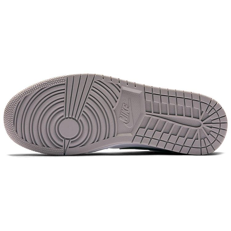 Air Jordan 1 Low 'Atmosphere' (Unisex) White / Atmosphere-Black Vintage Basketball Shoes 553558 110