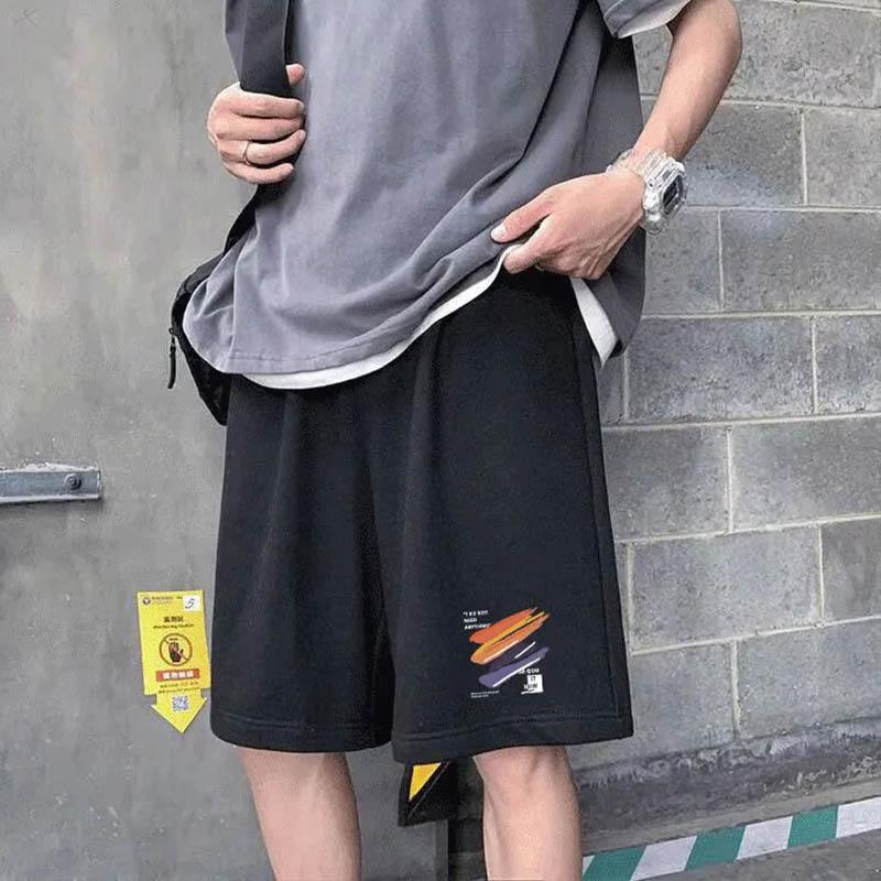 Youth Shorts Ins Sports Casual Style Pants Men's Trend Loose All-match Summer Thin Section Five-point Pants