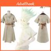 Authentic Dr.stone Cosplay Outfit Shi God Senku's Costume Set