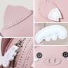 1set Faux Leather Pieces Materials,  DIY Sewing Cute Bag Template, DIY Making Mini Pig Shoulder Bag Leather Design Stencil Molds