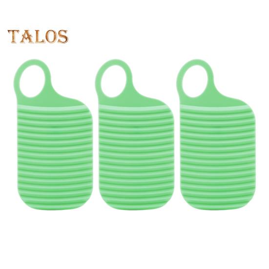 3Pcs Mini Washboard Portable Hand-held Wash Board Laundry Scrubbing Travel Hand Washer Hanging Hole Design Hand Washing Tool