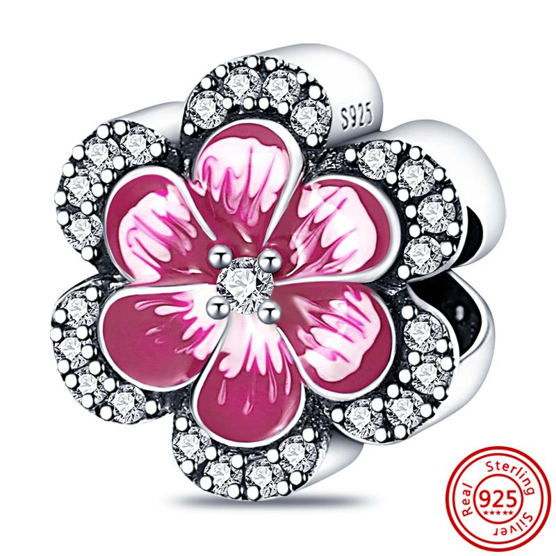 Ocean Series Charms Shellfish Seahorses Crab Ship Fashion Beads Dangle Fit Original Pendant Bracelet For Woman Exquisite Zircon