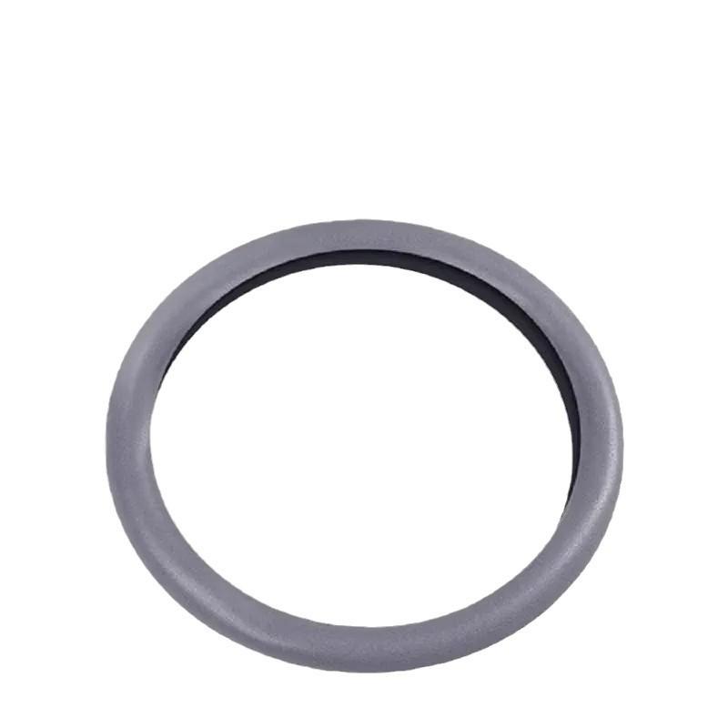 Universal Silicone Steering Wheel Cover - Summer Fashion, Sweat-Absorbent, Non-Slip, Thin, Soft, All-Season Design for Men and Women