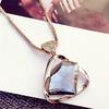 Geometry Pendant Necklace Sweater Long Chain Necklace Jewelry
