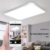 Full Spectrum LED Ceiling Light - Modern Rectangular Fixture for Living Room, Bedroom, Dining Room, Study.