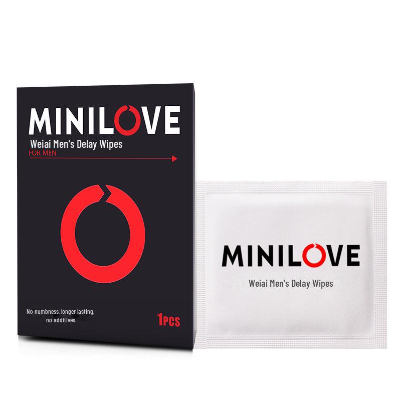 MINILOVE Men's Delay Towel - Single Piece Adult Toy (2000 pcs/box)