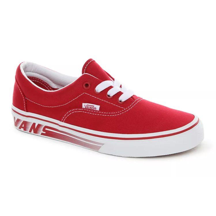 Vans Era Canvas Low Top Skate Shoes Kids Sneaker Red VN0A4UHX0JS