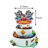 Theme Birthday Party Decoration Children's Birthday Flag Cake Inserted Pendant Party Layout