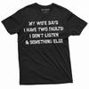 Men's Funny Shirt Husband T-Shirt Mens Womens Tees Top Funny Husband Tee Husband Gifts Shirt For Him