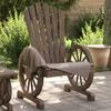 Vidaxl Adirondack Garden Chair, Solid Fir Wood