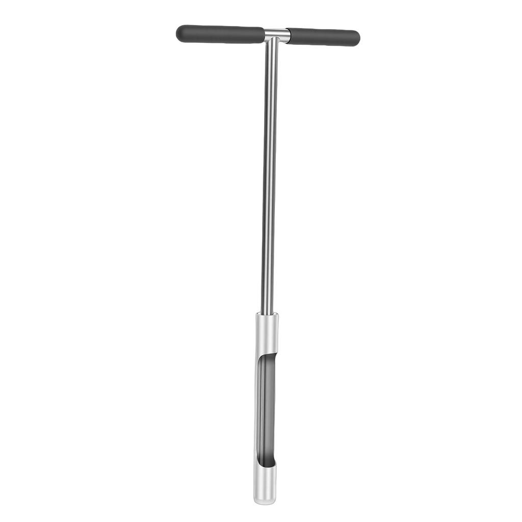 Stainless Steel Soil Probe T Handle Soil Sampler Probe Rod for Plant Care Garden Lawn Farm