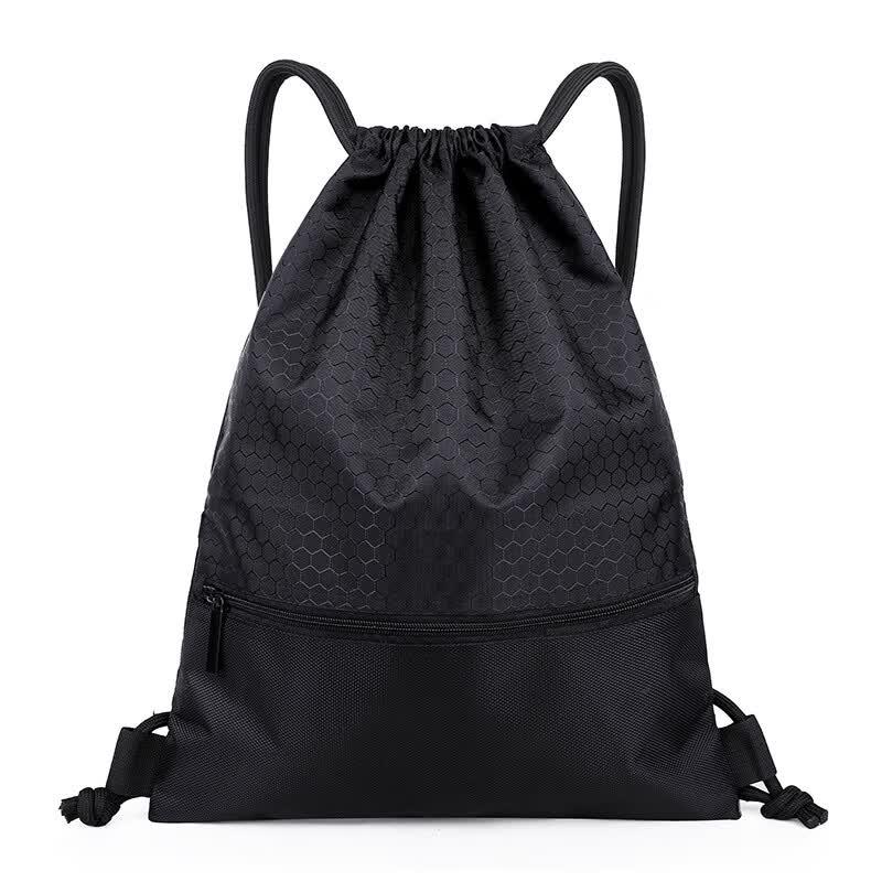 Nylon Drawstring Backpack Small