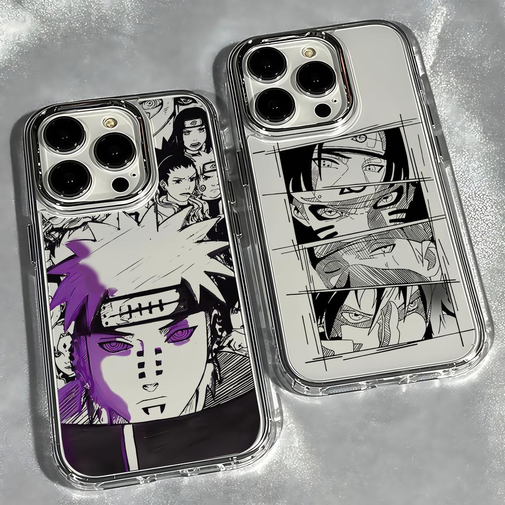 Anime N-Narutos Phone Case for Samsung Galaxy S26 S25 S24 S23 S22 S21 S20 Note20 FE Ultra Edge Plus 4G 5G Clear