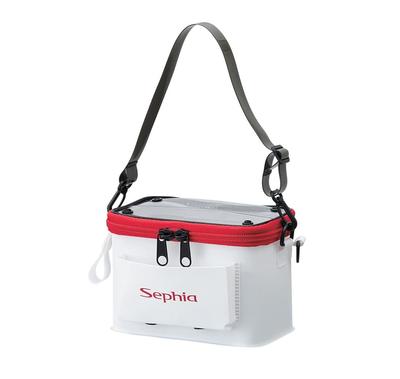 SHIMANO Sephia Metal Sutte Ship Edge Pouch White BK-242T