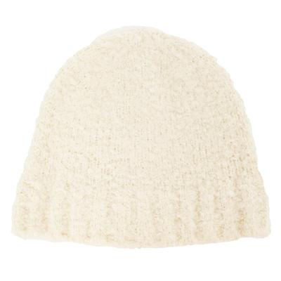 Knit Cap Ivory 492-0105